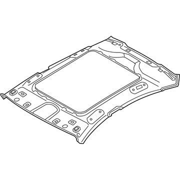 Hyundai 85410-B1020-RRY Headlining Assembly