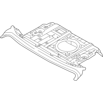 Hyundai 69300-JI100 PANEL & FRAME ASSY-PKG TRAY,RR