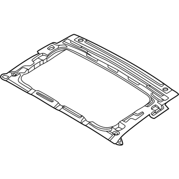Hyundai 67115-K5050 RING ASSY-SUNROOF REINF