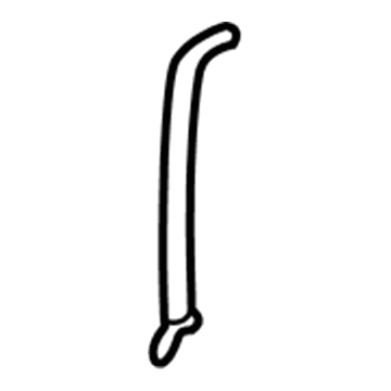 2002 Hyundai Accent Coolant Reservoir Hose - 25443-25310