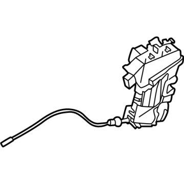 Hyundai Sonata Hybrid Door Latch Assembly - 81310-L1010