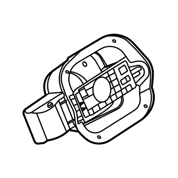 2023 Hyundai Sonata Hybrid Fuel Filler Housing - 81595-L1010