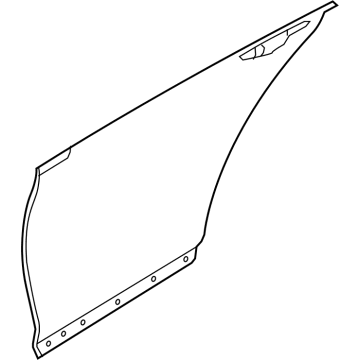 Hyundai 77121-T1001 PANEL-REAR DOOR OUTER,RH