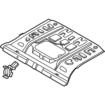Hyundai 65503-KL000 PANEL COMPL-INTERMEDIATE FLOOR