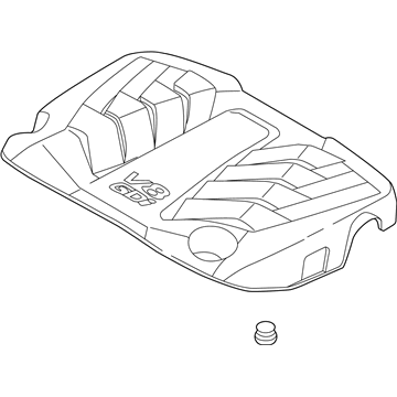 Hyundai Genesis G80 Engine Cover - 29240-3F550