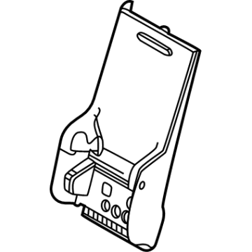 Hyundai 89931-AR000-NNB BOARD-RR SEAT A/REST