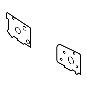 Hyundai 65976-JI000 BRACKET-RR BUMPER MTG,LH