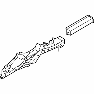 Hyundai 65720-JI000 MEMBER ASSY-REAR FLOOR SIDE,RH