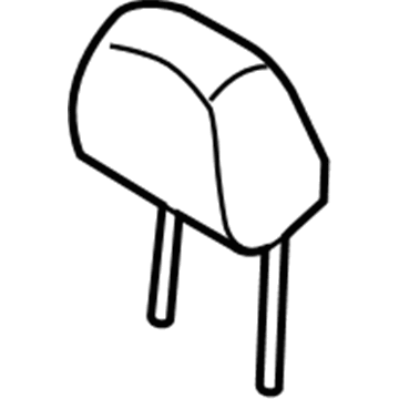 Hyundai 88700-G3500-PNG Headrest Assembly-Front Seat