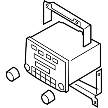 Hyundai 00201-87003-9Y AM/FM/6CDC/MP3 M466S ELANTRA G