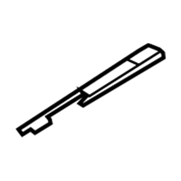 Hyundai 81647-3E001 Guide Assembly-Sunroof Rear,LH