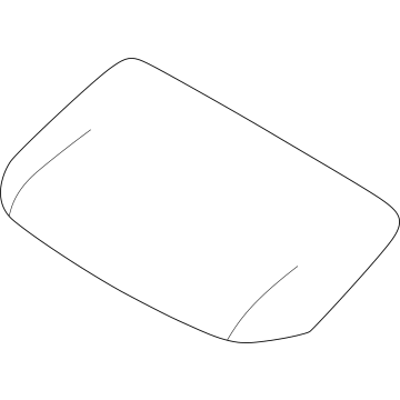 Hyundai 87110-KL100 GLASS ASSY-REAR WINDOW