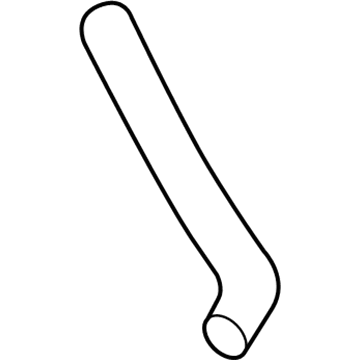 Hyundai Accent Radiator Hose - 25411-F9150