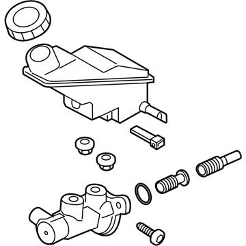 Hyundai Santa Fe Brake Master Cylinder Reservoir - 58510-S1070