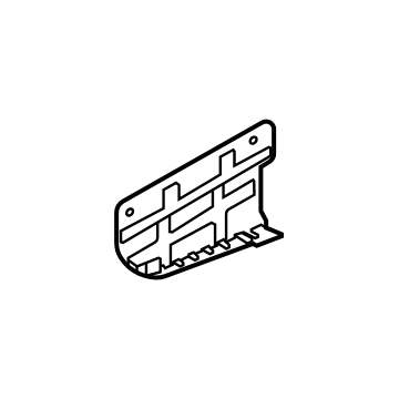 Hyundai 86677-AB000 Cover-RR Bumper Under,RH