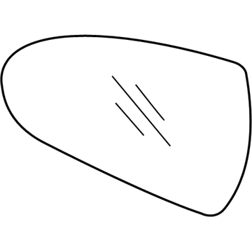 Hyundai Ioniq Car Mirror - 87611-G2410