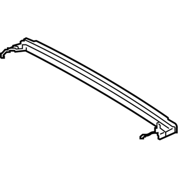 81616-K3000 Hyundai RAIL ASSY-SUNROOF DRIP Illustration 1 of 1