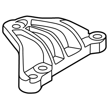 2021 Hyundai Santa Fe Hybrid Engine Mount Bracket - 21825-P4100
