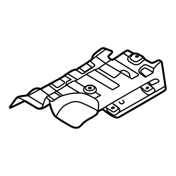 Hyundai Genesis G80 Exhaust Heat Shield - 28795-T1000