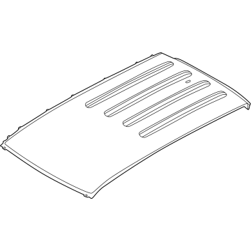 Hyundai 67111-K2000 Panel-Roof