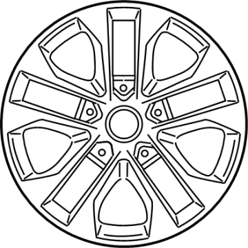 2021 Hyundai Santa Fe Hybrid Spare Wheel - 52910-S1710