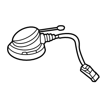Hyundai 55339-AR050 CAP & WIRE ASSY-RR SHOCK ABSOR