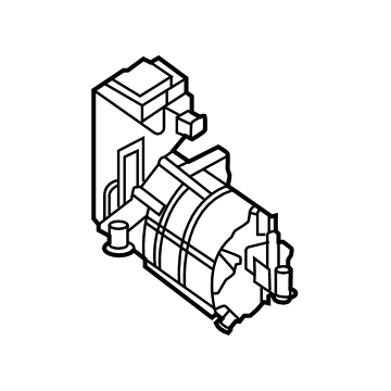 Hyundai 97729-CU400 BODY KIT-COMPRESSOR