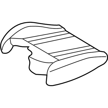 Hyundai 88260-B1010-PHS Front Passenge Side Seat Cushion Covering