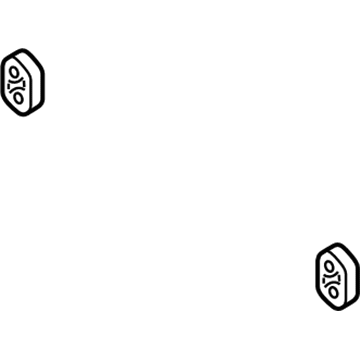 Hyundai Ioniq Muffler Hanger Straps - 28762-G2000