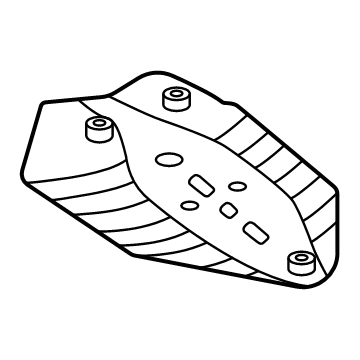 Hyundai 55231-T1000 COVER-RR LWR ARM,RH