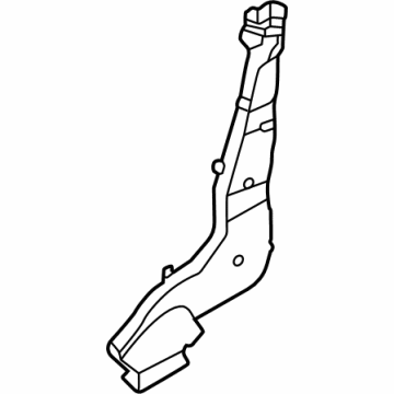 Hyundai 97060-GI000 DUCT ASSY-PILLAR,LH