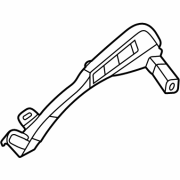 Hyundai 83658-AR000 BRACKET-RR DR O/S HDL,LH