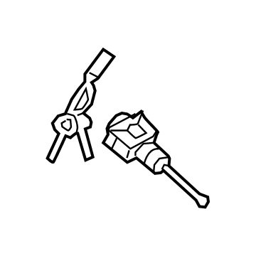 Hyundai Kona Electric Door Lock Cylinder - 81970-J9A00