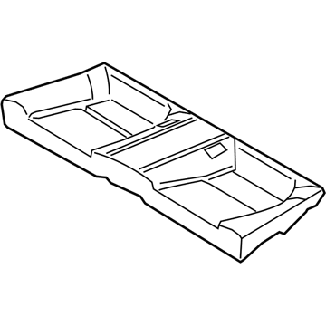 Hyundai Genesis Coupe Seat Cushion - 89150-2M000