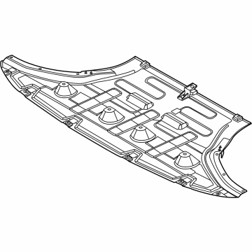 Hyundai 29110-KL000 PANEL ASSY-UNDER COVER
