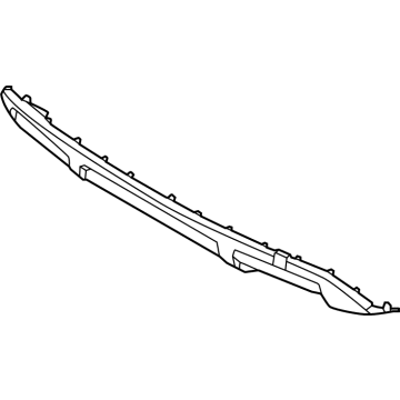 Hyundai 86670-S8CB0 SKID PLATE-RR BUMPER
