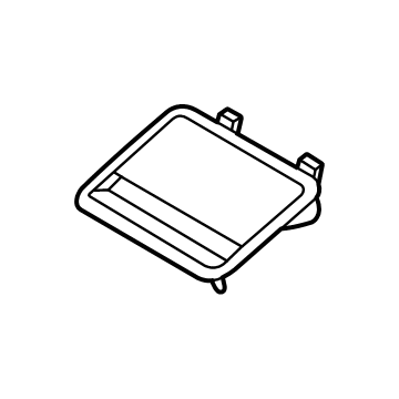 Hyundai 85640-AB000-YFR GUIDE-REAR SEAT WEBBING