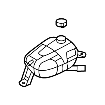 Hyundai Sonata Coolant Reservoir - 25430-L0500