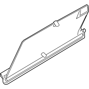 Hyundai 83916-S1000-4X Curtain-Rear Dr,RH