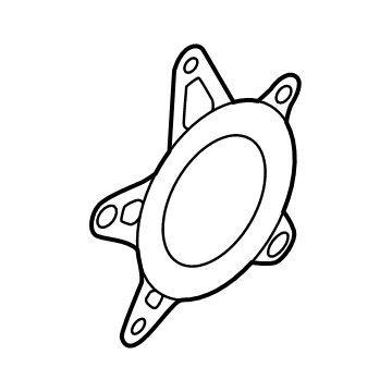 2020 Hyundai Venue Water Pump Gasket - 25124-2M001