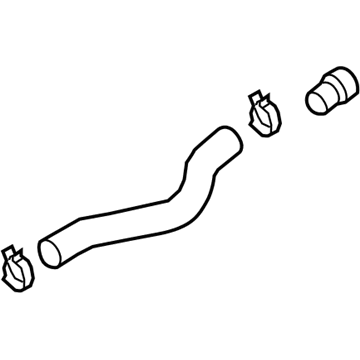 Hyundai Genesis G70 Radiator Hose - 25415-J5000