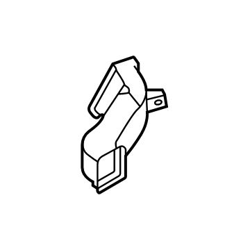 37573-BY000 Hyundai DUCT ASSY-OUTLET Illustration 1 of 1