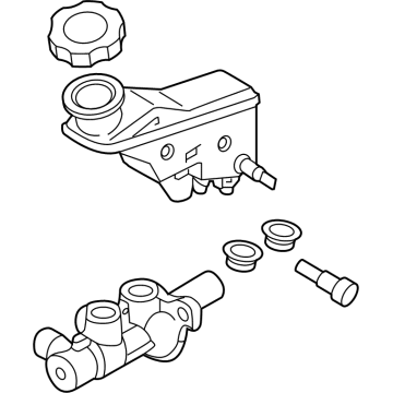 Hyundai Santa Cruz Brake Master Cylinder Reservoir - 58510-K5000