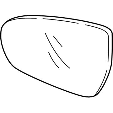 Hyundai Kona N Car Mirror - 87611-J9070