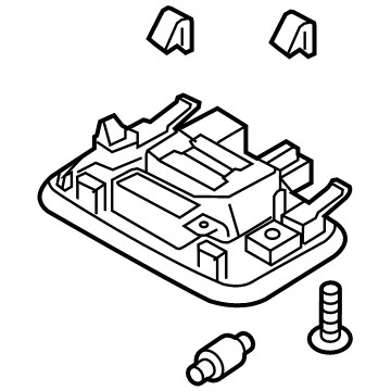 Hyundai 92850-AA000-YFR Lamp Assembly-Room