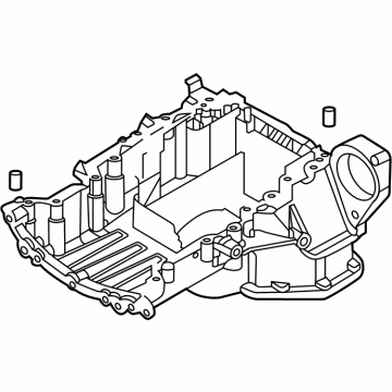 Hyundai Genesis G80 Oil Pan - 21520-3N100