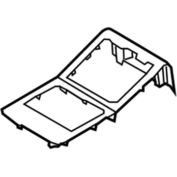 Hyundai 84651-3N600-W3V Cover-Console Upper