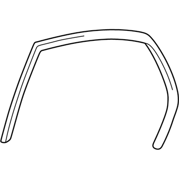 2000 Hyundai Accent Door Seal - 83110-25000