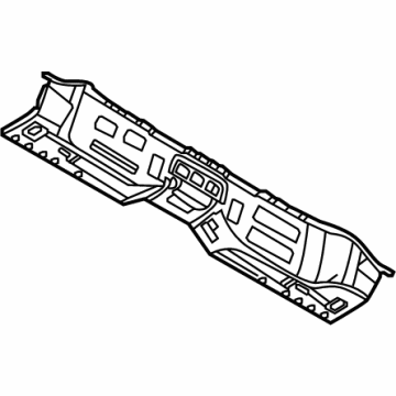 Hyundai 65632-K5000 MEMBER-REAR FLOOR CENTER CORSS