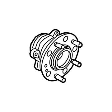 Hyundai Santa Fe Wheel Hub - 52720-P2000